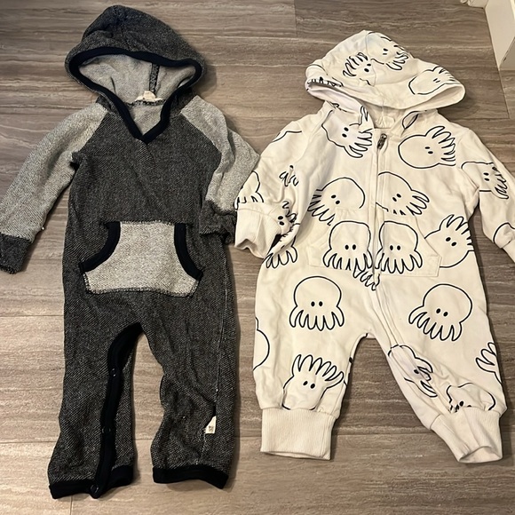 5 Baby Romper Outfits Bundle - Gender Neutral - Picture 12 of 14